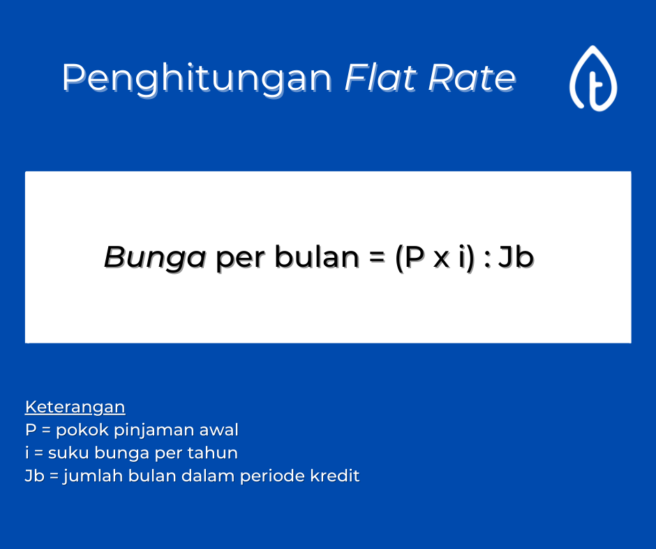 perhitungan-flat-rate