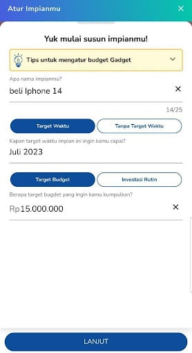 cara menabung buat beli hp