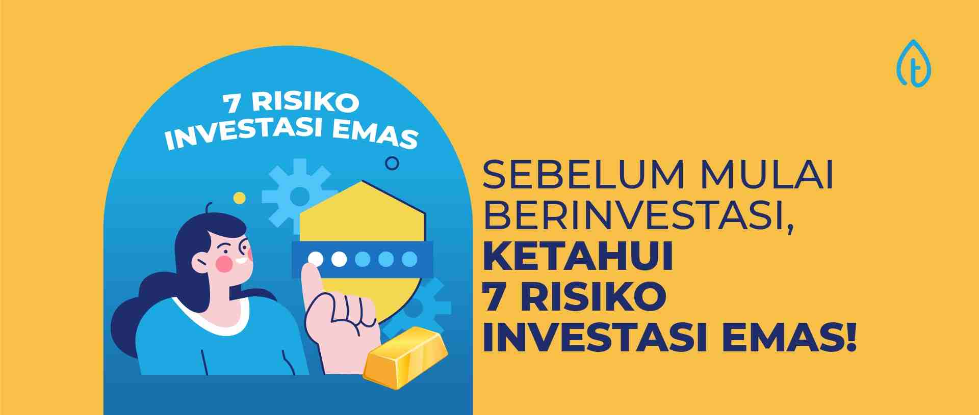 risiko investasi emas