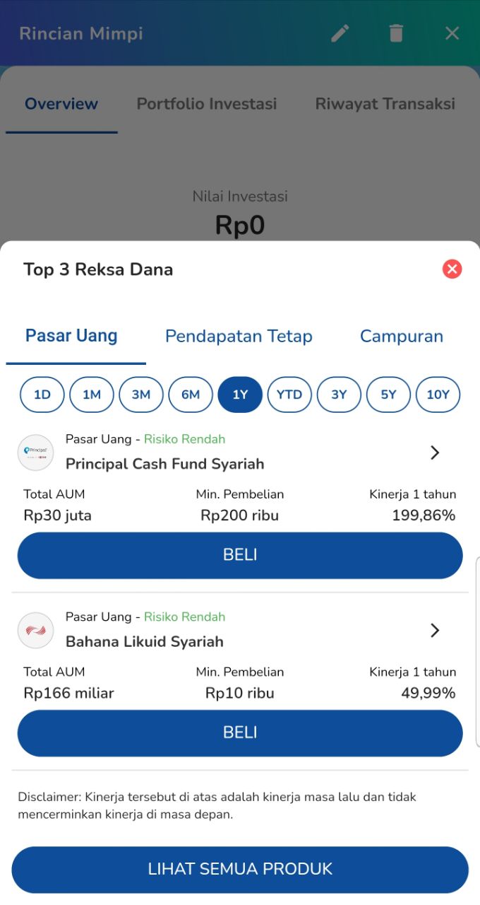 top 3 reksadana tanamduit