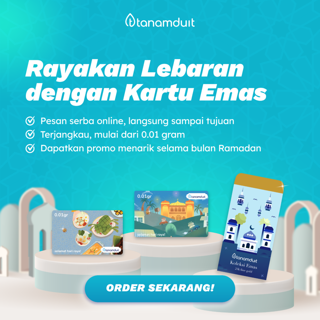 koleksi kartu emas edisi lebaran