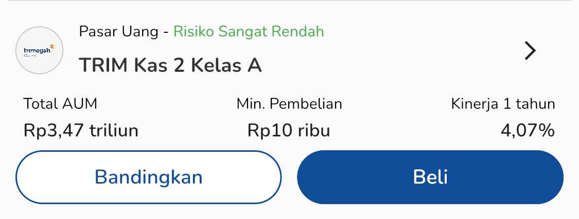 TRIM Kas 2 Kelas A