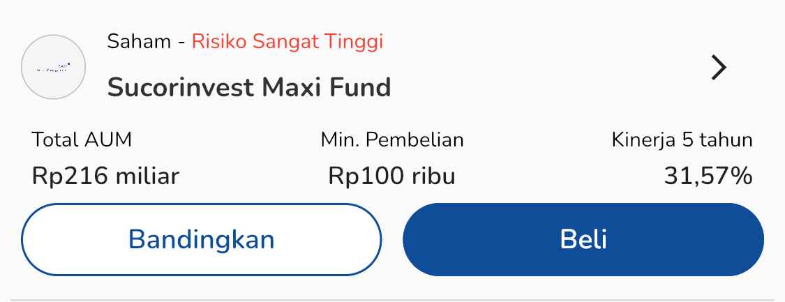 Top 2 rds terbaik Sucorinvest Maxi Fund