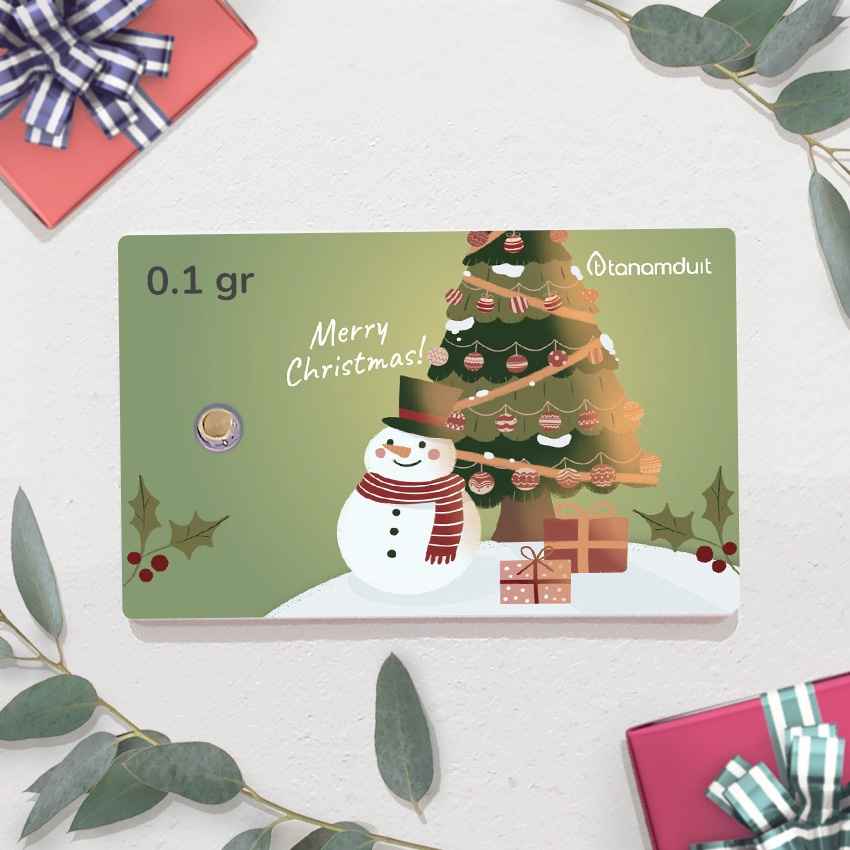 kado natal emas