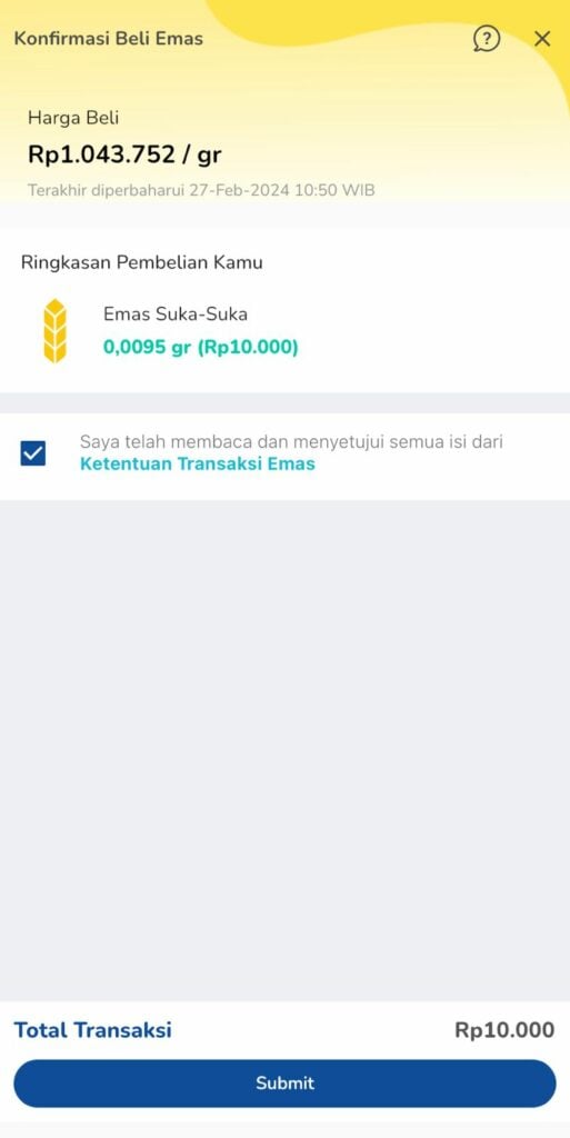 cara beli emas ANTAM