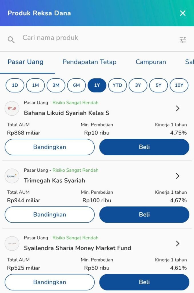 reksa-dana-pasar-uang-syariah-terbaik