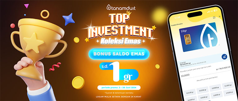 Promo Top Investment KOLEKSI EMAS