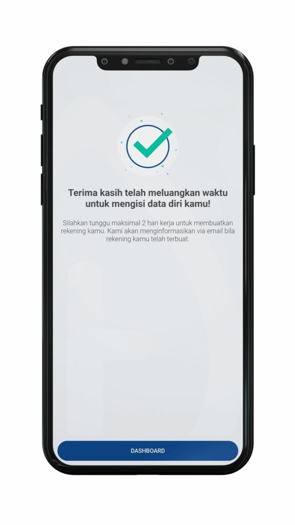 proses pembukaan rekening sbn berhasil