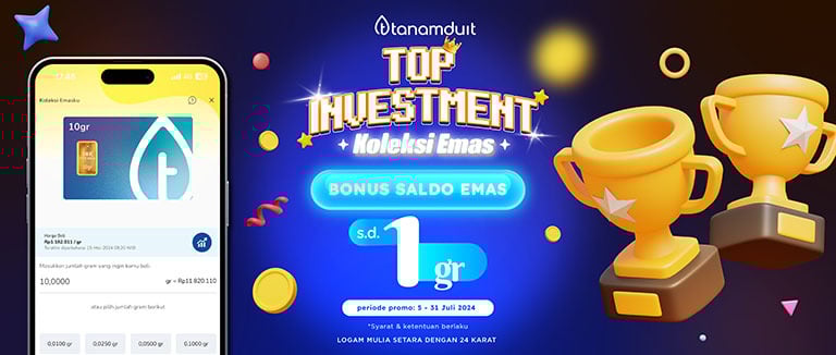 Promo Top Investment KOLEKSI EMAS Juli 2024