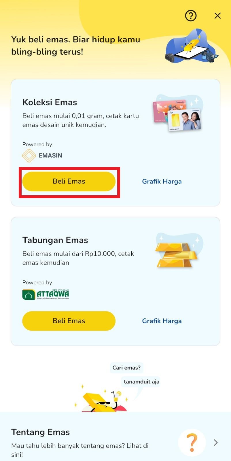 cara investasi emas-koleksi emas