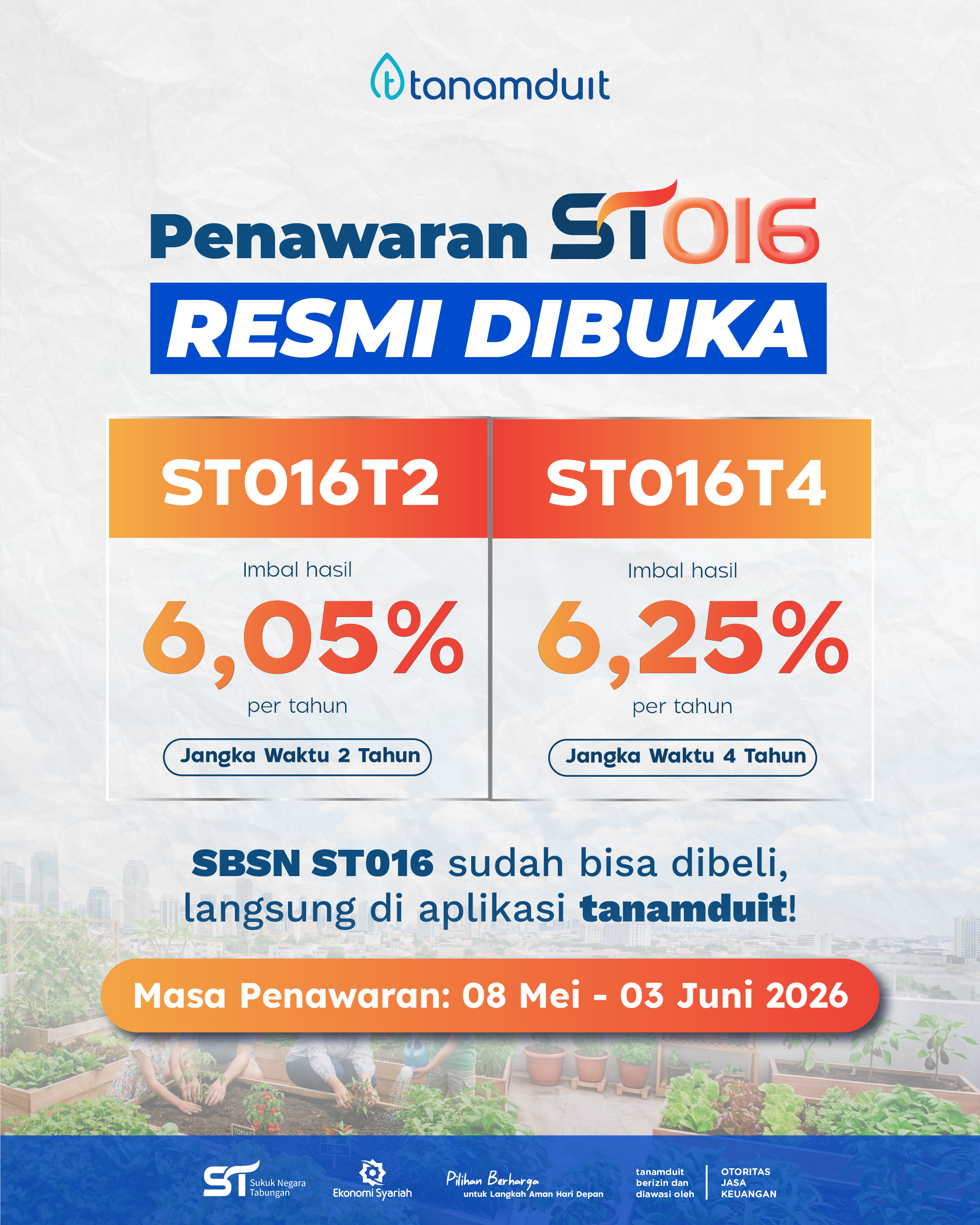 kupon st016 rilis
