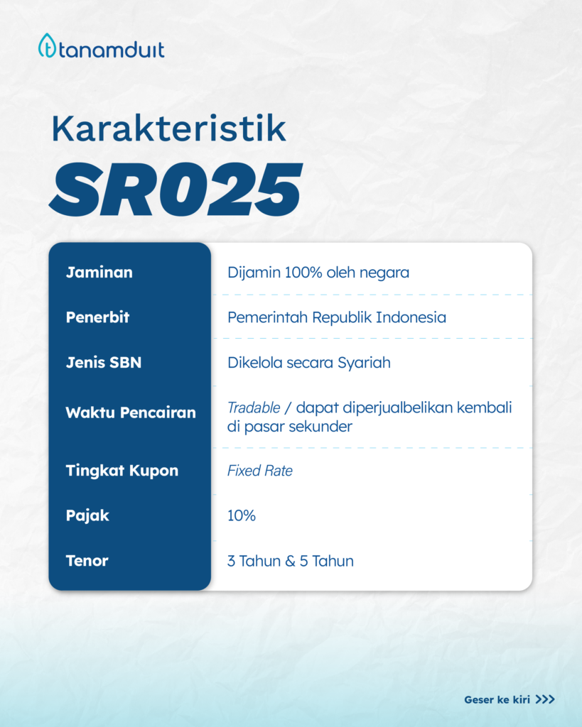 karakteristik sr025
